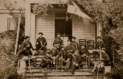 General A. T. A. Torbert and Staff, 1864 by Mathew B. Brady